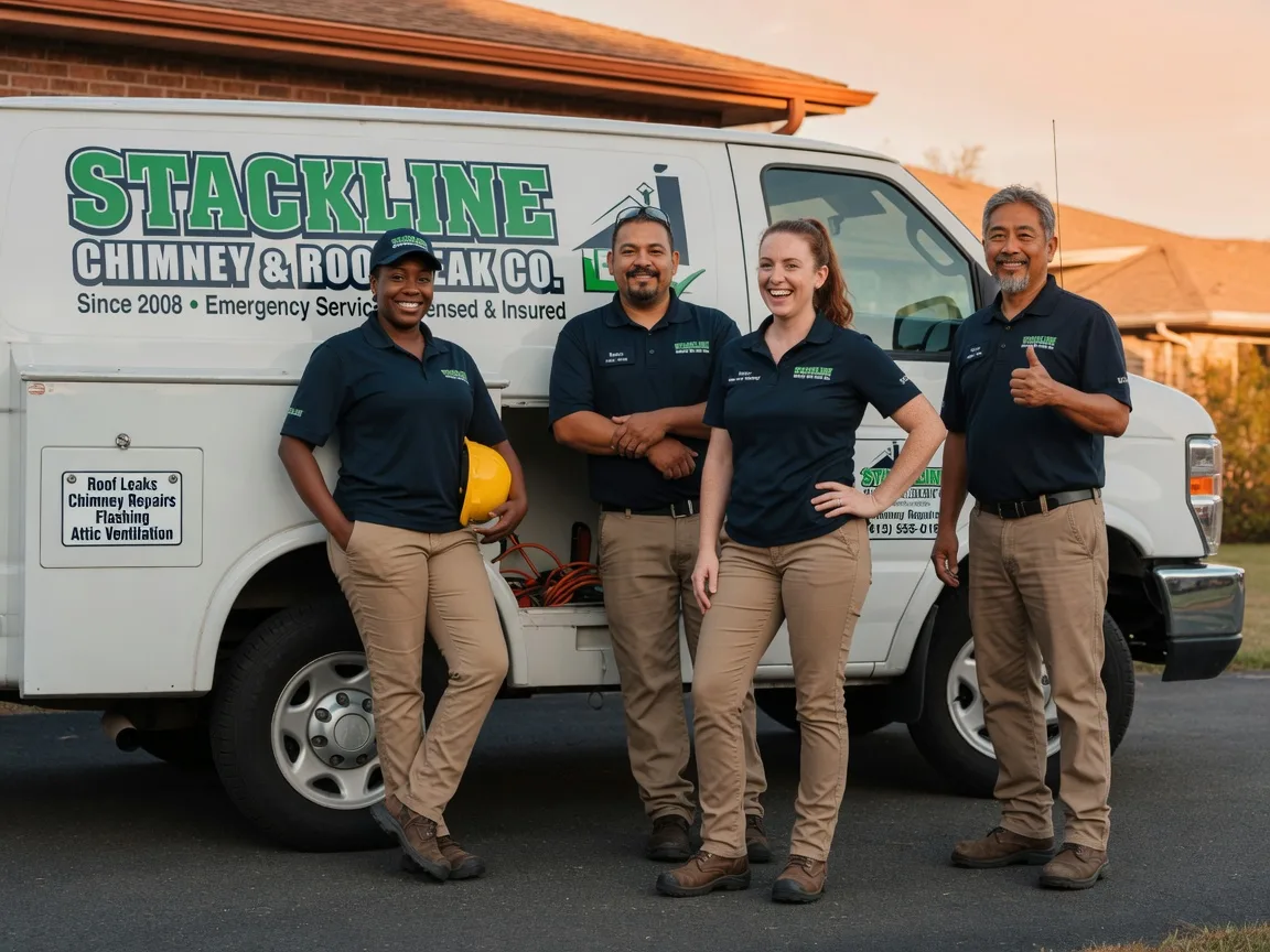 Chimney flashing repair company in Arbovale, WV